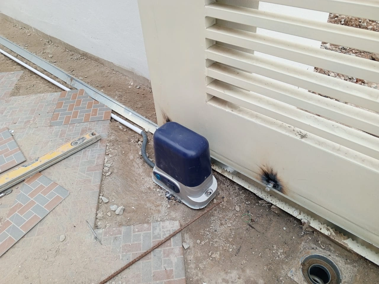 Gate Motor Installation at Kaybee Community-Oyarifa