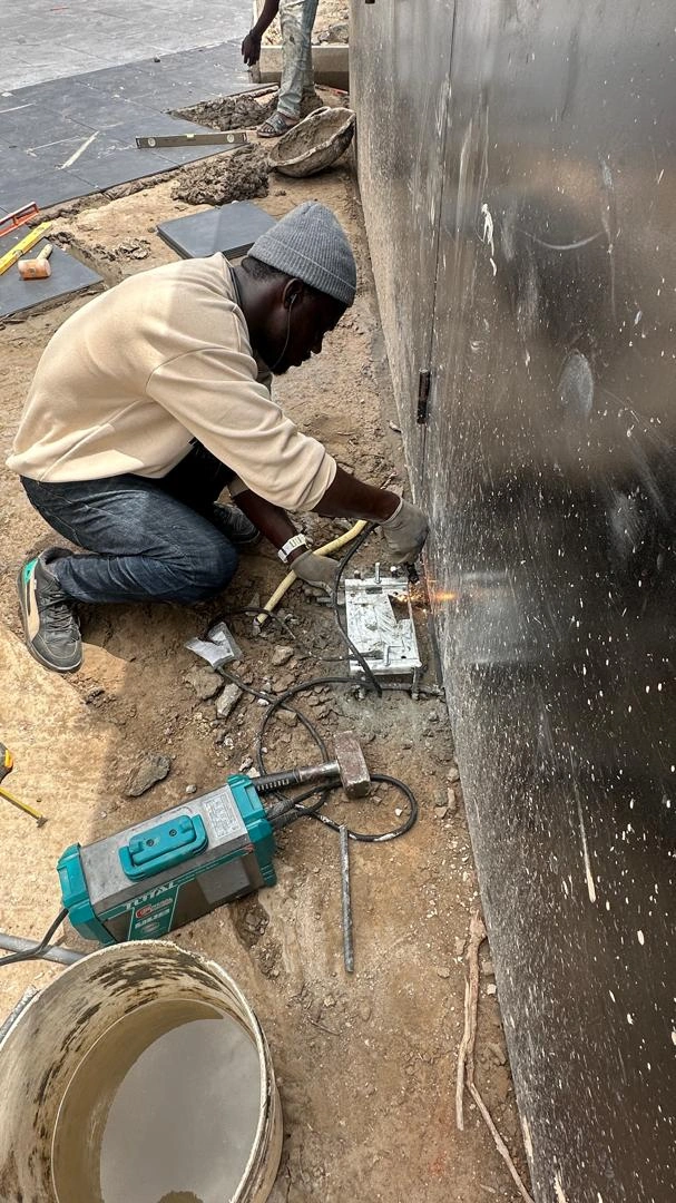 Gate Motor Installation at Abokobi