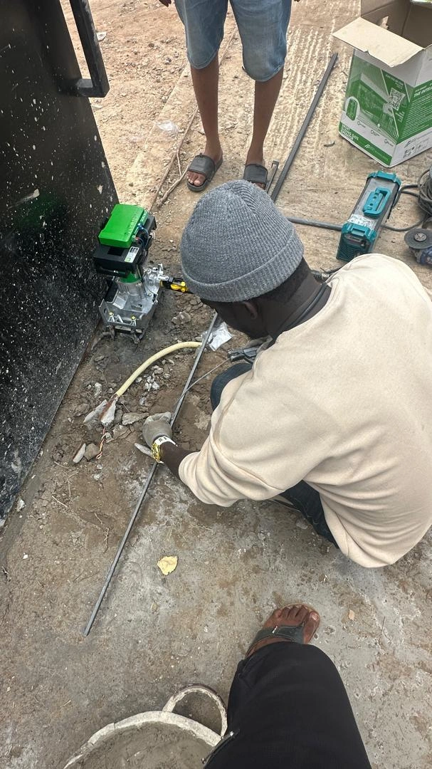 Gate Motor Installation at Abokobi