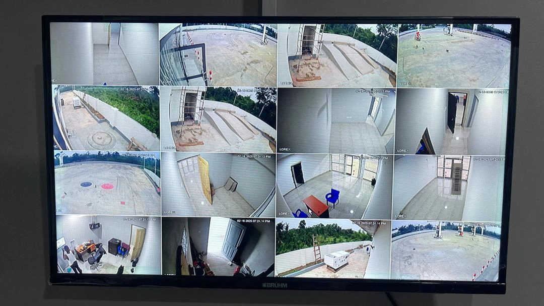 CCTV Installation for Ready Filling Station at Anyinam